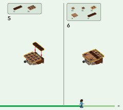 LEGO 21272 instructions page 91 – build guide