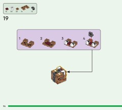 LEGO 21272 instructions page 96 – build guide