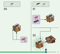 LEGO 21272 instructions page 97 – build guide