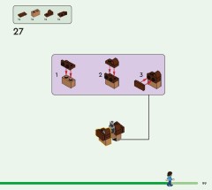 LEGO 21272 instructions page 99 – build guide