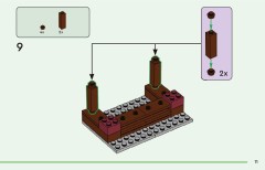 LEGO 21273 instructions page 11 – build guide