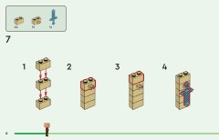 LEGO 21273 instructions page 6 – build guide
