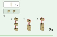 LEGO 21273 instructions page 9 – build guide