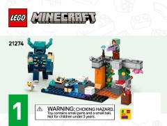 LEGO 21274 instructions page 1 – build guide