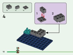LEGO 21274 instructions page 10 – build guide