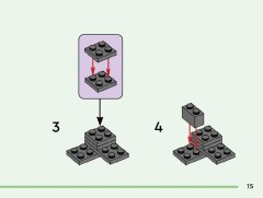 LEGO 21274 instructions page 15 – build guide
