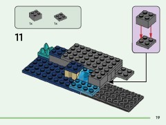 LEGO 21274 instructions page 19 – build guide