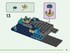LEGO 21274 instructions page 21 – build guide