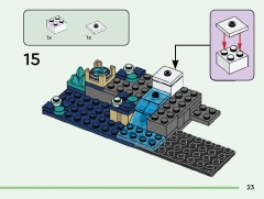 LEGO 21274 instructions page 23 – build guide