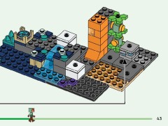 LEGO 21274 instructions page 43 – build guide