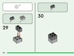 LEGO 21274 instructions page 44 – build guide