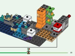 LEGO 21274 instructions page 51 – build guide