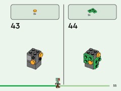 LEGO 21274 instructions page 55 – build guide