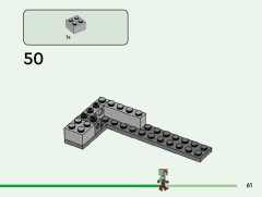 LEGO 21274 instructions page 61 – build guide