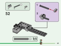 LEGO 21274 instructions page 63 – build guide