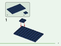 LEGO 21274 instructions page 7 – build guide