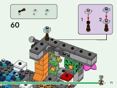LEGO 21274 instructions page 71 – build guide