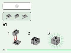 LEGO 21274 instructions page 72 – build guide