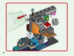 LEGO 21274 instructions page 74 – build guide