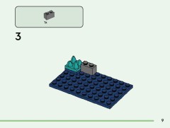 LEGO 21274 instructions page 9 – build guide