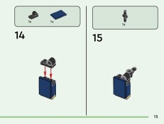 LEGO 21274 instructions page 15 – build guide