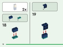 LEGO 21274 instructions page 18 – build guide