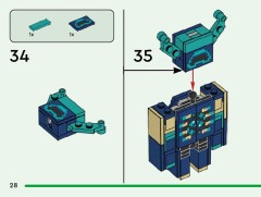 LEGO 21274 instructions page 28 – build guide
