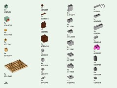 LEGO 21274 instructions page 34 – build guide