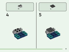 LEGO 21274 instructions page 9 – build guide