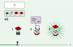 LEGO 21275 instructions page 47 – build guide
