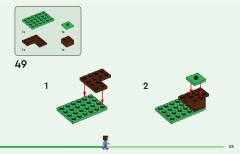 LEGO 21275 instructions page 55 – build guide