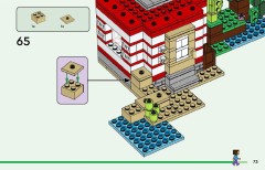 LEGO 21275 instructions page 73 – build guide