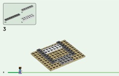 LEGO 21275 instructions page 8 – build guide