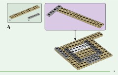 LEGO 21275 instructions page 9 – build guide