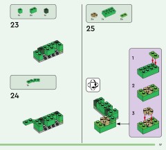 LEGO 21276 instructions page 17 – build guide