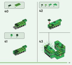 LEGO 21276 instructions page 23 – build guide