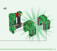 LEGO 21276 instructions page 25 – build guide