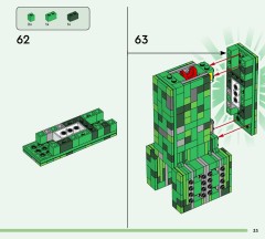 LEGO 21276 instructions page 33 – build guide