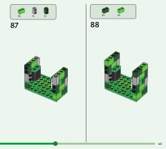 LEGO 21276 instructions page 45 – build guide