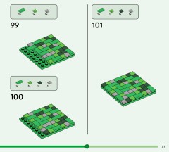 LEGO 21276 instructions page 51 – build guide