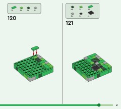 LEGO 21276 instructions page 61 – build guide