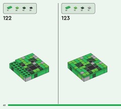 LEGO 21276 instructions page 62 – build guide