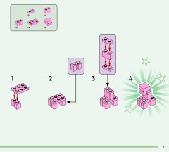 LEGO 21276 instructions page 7 – build guide