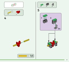 LEGO 21276 instructions page 9 – build guide