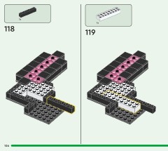 LEGO 21277 instructions page 106 – build guide