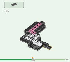LEGO 21277 instructions page 107 – build guide