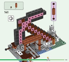 LEGO 21277 instructions page 125 – build guide