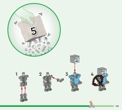 LEGO 21277 instructions page 129 – build guide