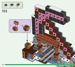 LEGO 21277 instructions page 134 – build guide