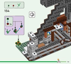 LEGO 21277 instructions page 135 – build guide